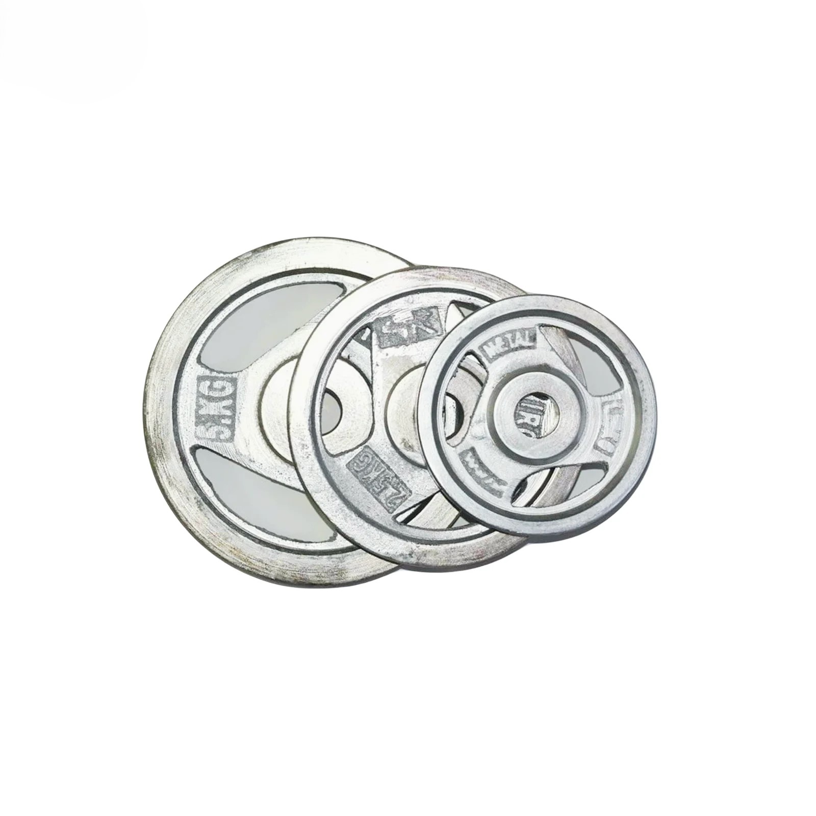 Adjustable Solid Iron Silver Dumbbell 1.25KG,2.5KG,5 KG