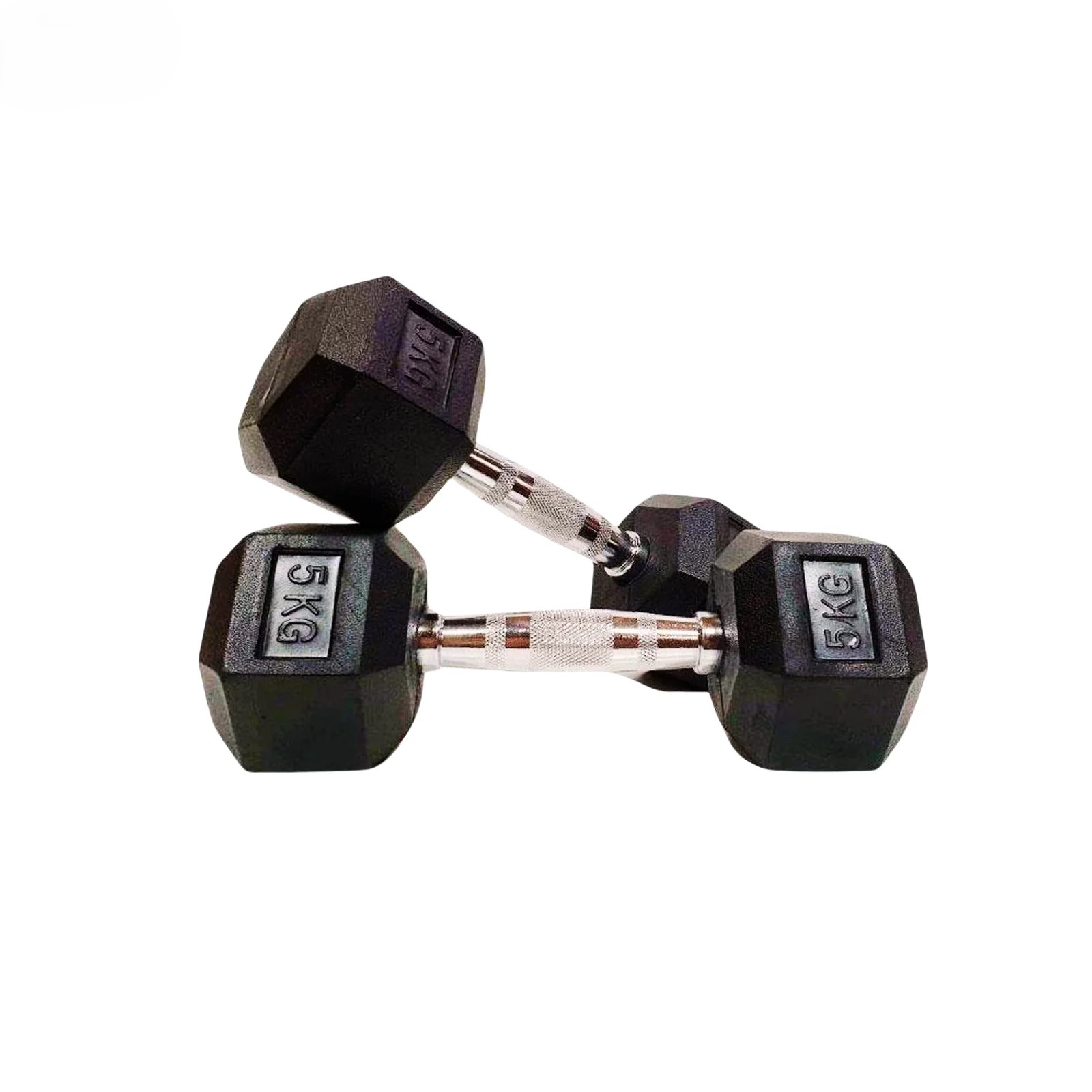 Hexa Fitness Hex Fixed Dumbbells (5 kg X 2) 10 kg Set