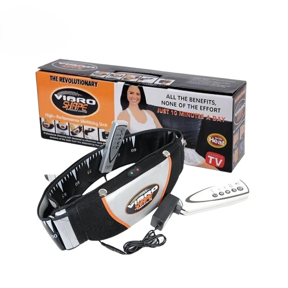 Vibro Shape Slimming Belt – Adjustable Massage & Fat Burning Belt
