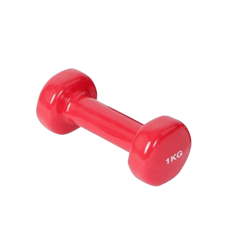 Combo Pack of 8-Piece Dumbbell Set with 2 Sticks – 10KG (Black & Silver)