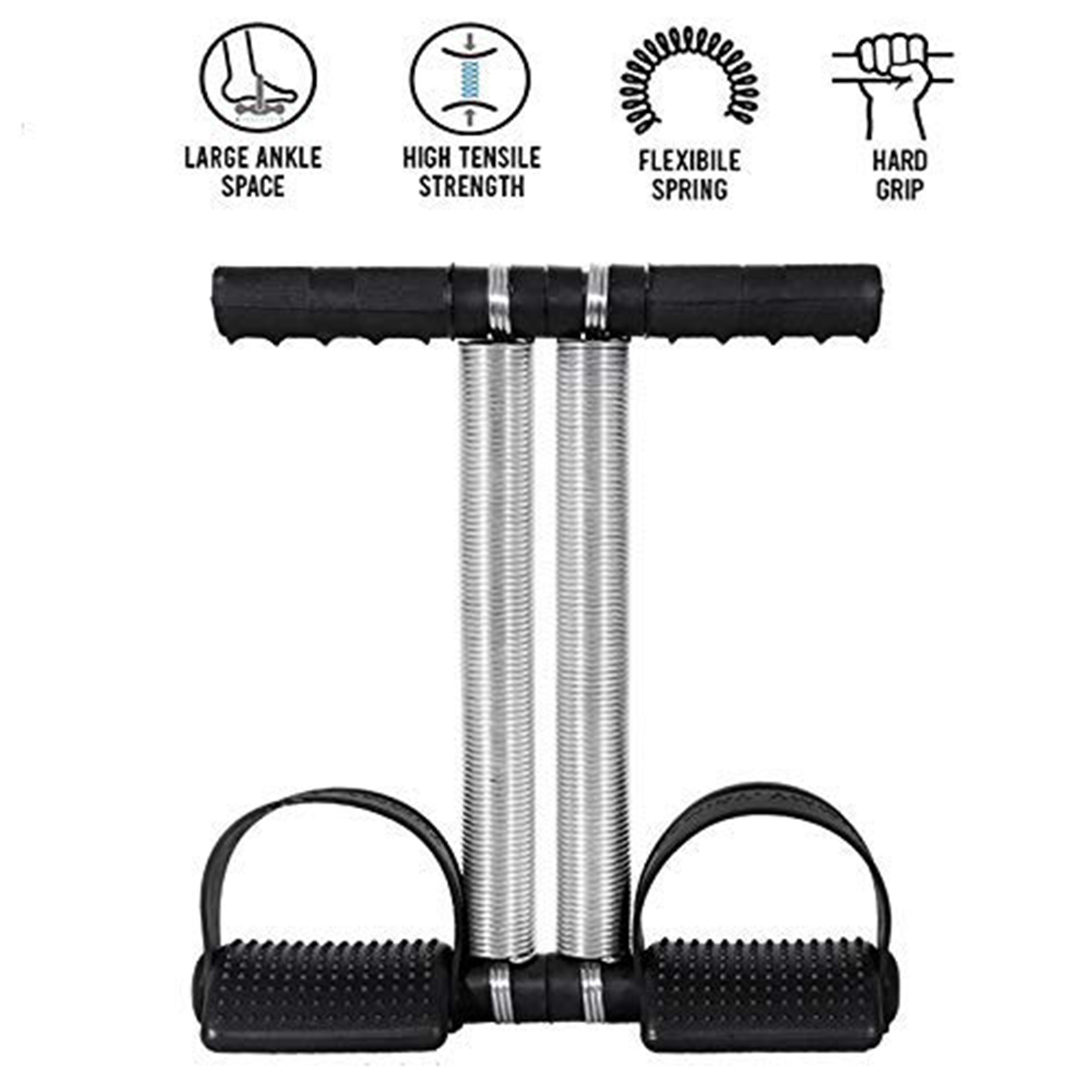 Abdominal Trimmer Double Spring – Home Gym Fitness Equipment for Men & Women