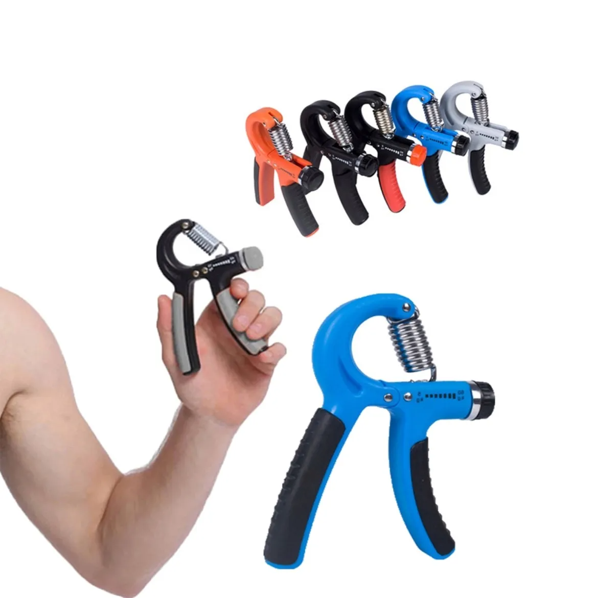 6-60Kg Adjustable Heavy Grips Hand Gripper – Strength Training & Fitness Exerciser