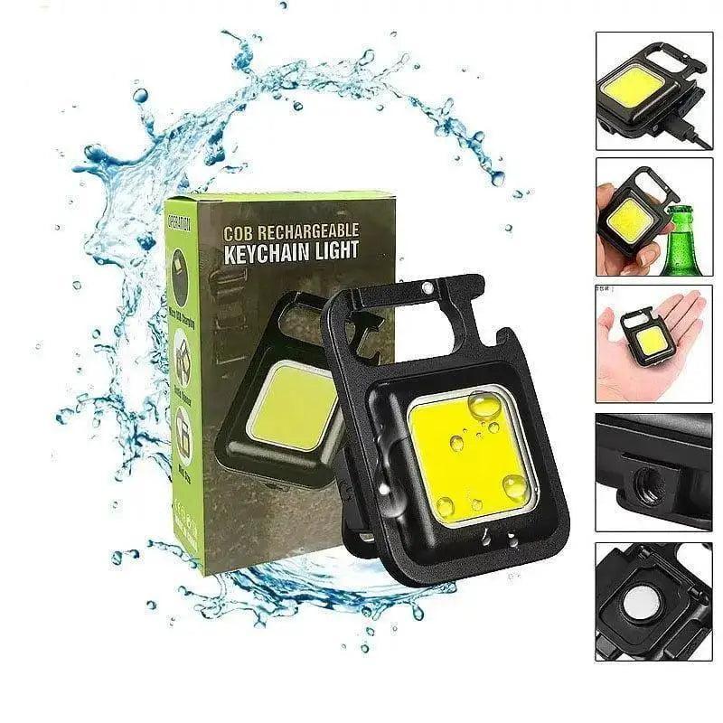 Rechargeable Mini LED Keychain Light