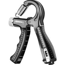 Adjustable Hand Grips Strengthener with Monitor – 1 Pc