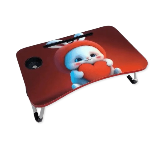 Folding Table - Cute Design | Portable & Space-Saving