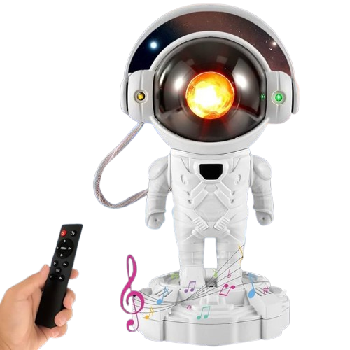 Astronaut Star Light with Wireless Speaker | LED Night Light & Bluetooth Speaker Combo