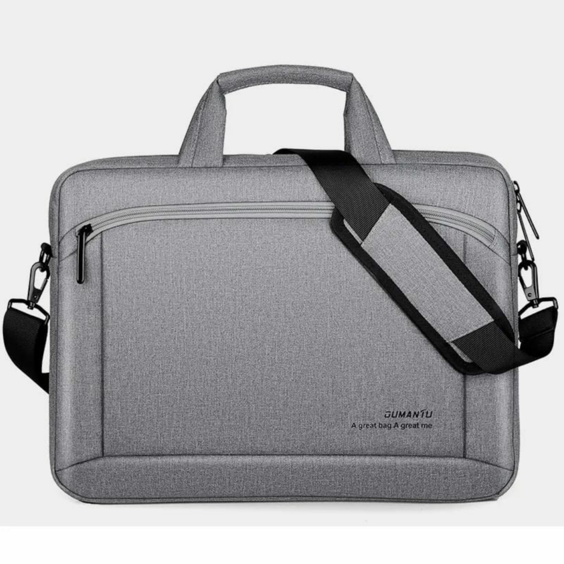 15 Inch Laptop Bags Office Documents Storage Bag Travel ( gray