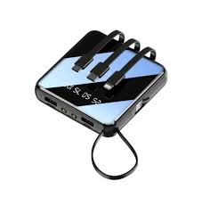 20000mAh Powerbank with LED Display and All-in-One Cable Set