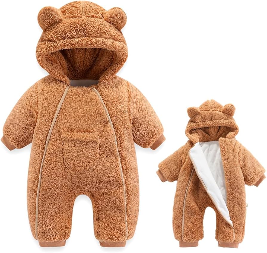 NEW BABY BEAR ROMPERS