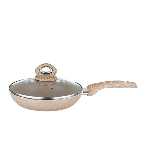 Disnie 26cm Oil Free Marble Coating Frypan