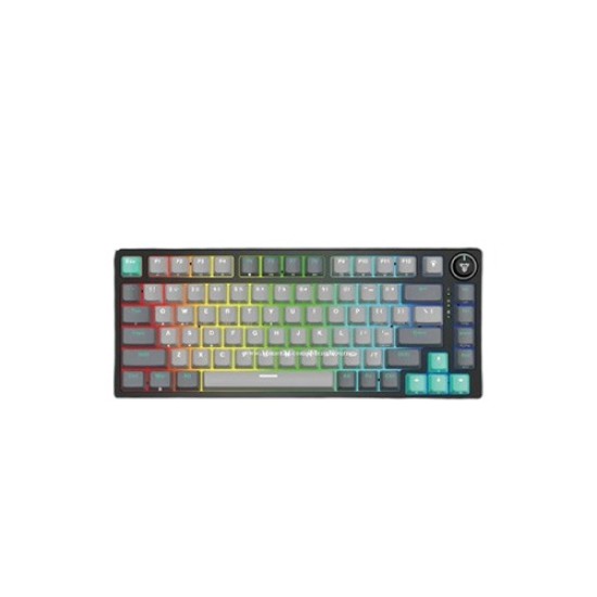 Fantech Atom63 MK874 V2 MIZU RGB Mechanical Gaming Keyboard – 60% Compact Layout, 63 Keys, Mechanical Switches, 17 RGB Modes (Sky Blue)