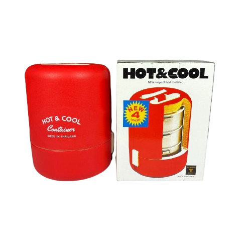 Premium 4-Layer Hot & Cool Food Container