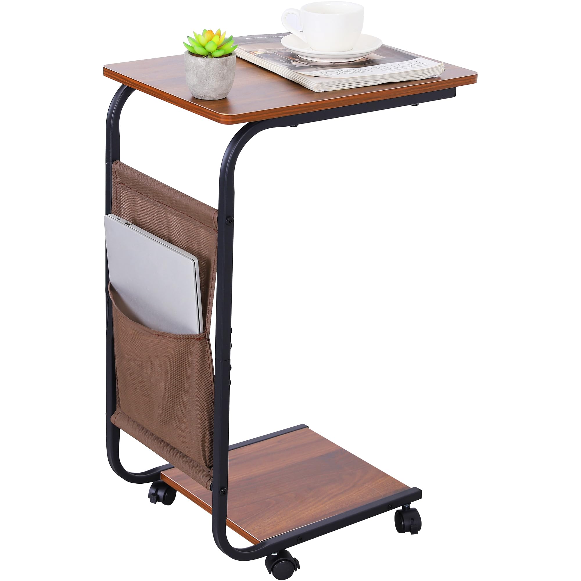 Bedside Sofa Table – Movable & Adjustable for Convenient Storage and Use