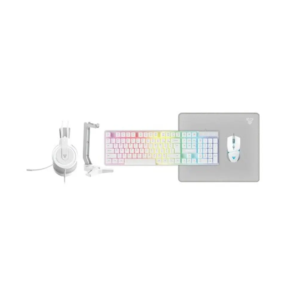 Fantech P51 Space Edition 5-in-1 Gaming Combo (White) – Ultimate Gaming Setup