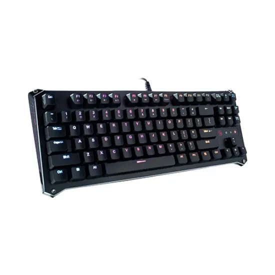 A4Tech Bloody B930 TKL RGB Optical Gaming Keyboard | Light Strike Orange Switch | 0.2ms Response | Water-Resistant | 100M Keystroke Durability | Customizable RGB