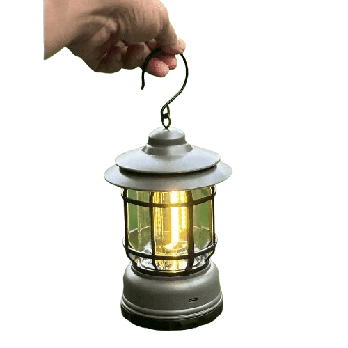 Rechargeable Retro Camping Lamp – আধুনিক হারিকেন