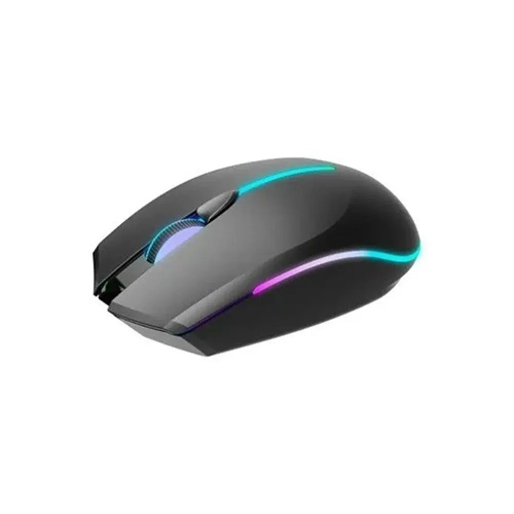 Havit MS68GT RGB Optical Wireless Mouse – 2.4GHz, 3200 DPI, Rechargeable Battery
