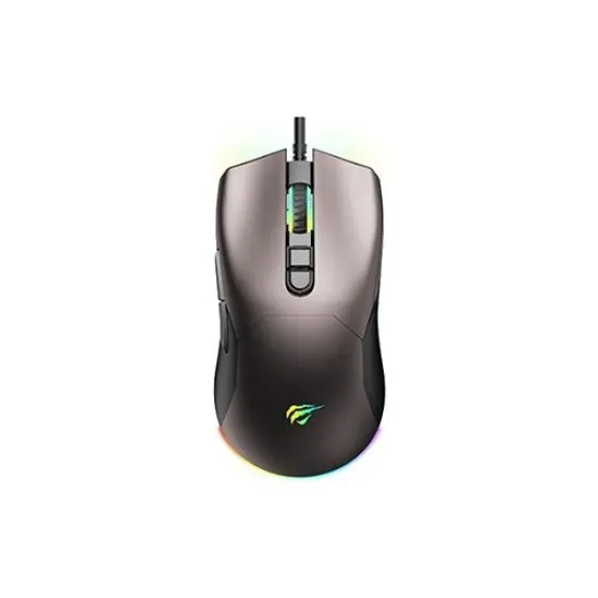 Havit MS1035 Wired Programmable RGB Gaming Mouse – 12800 DPI, 9 Buttons, USB