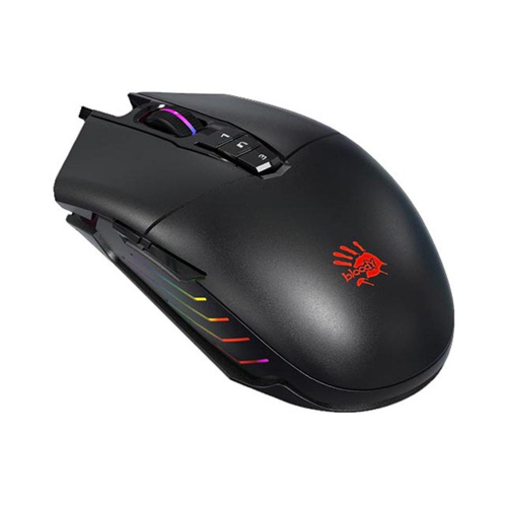 A4TECH Bloody P91s RGB Gaming Mouse – 8000 DPI, 6 Buttons, Customizable RGB | High Precision Gaming Mouse | Wonderbrands