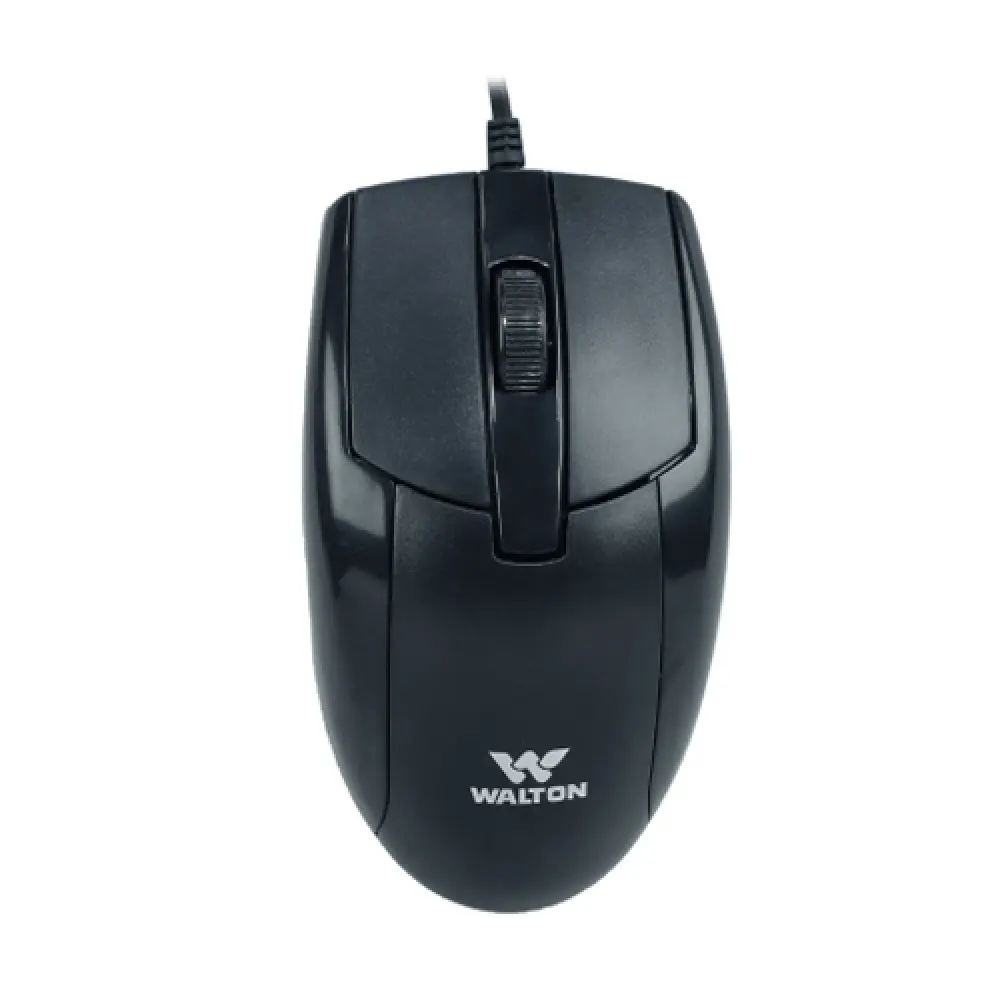 Walton Mouse WMS029WN Optical Wired Mouse – 1.5m PVC Cable, 1000-DPI
