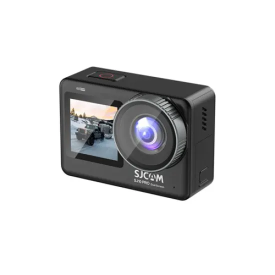 SJCAM SJ10 Pro Dual Screen 4K Action Camera with 6-Axis Gyro Stabilization, Live Streaming & 98ft Waterproof Case