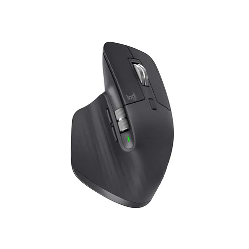 Logitech MX Master 3S Advanced Wireless Mouse – 8000 DPI, MagSpeed Scroll Wheel, USB-C Quick Charging, 1-Year Warranty