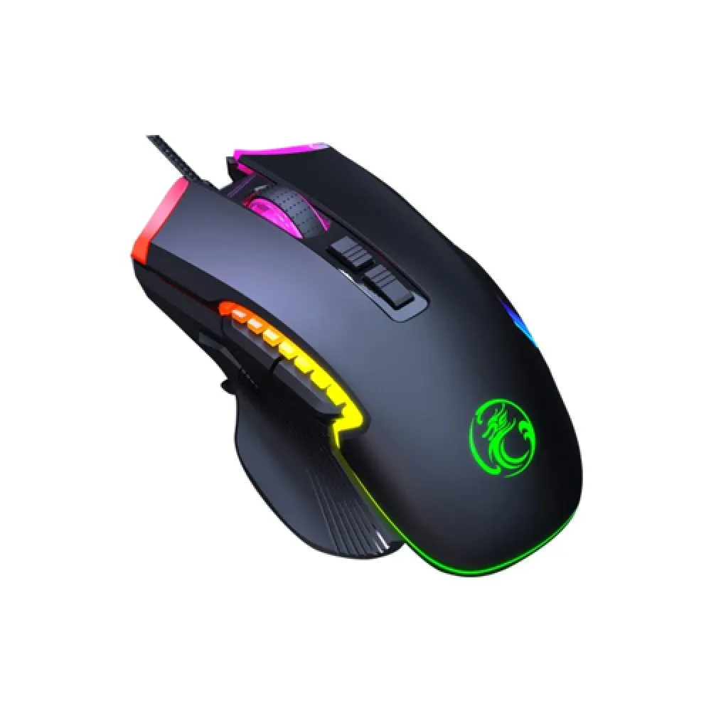 IMICE T70 RGB Wired Gaming Mouse – 8 Buttons, 6-Level DPI, Ergonomic Design
