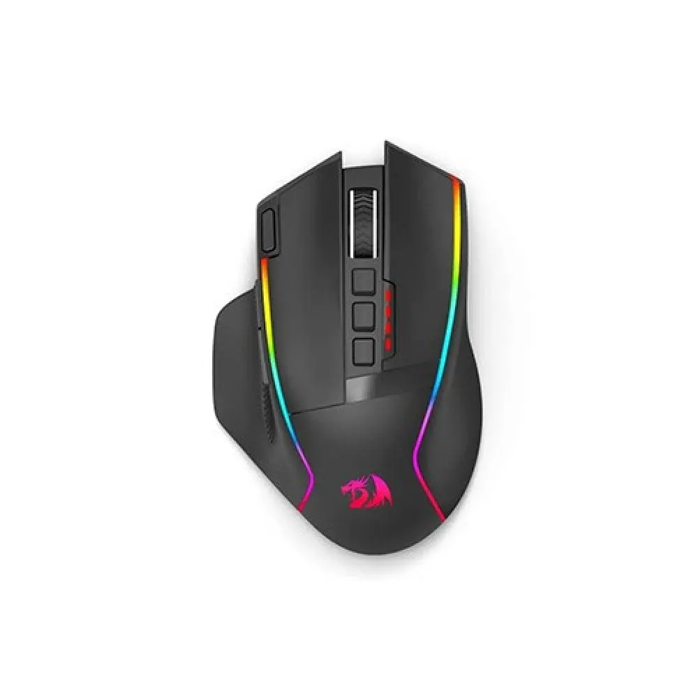 Redragon SWAIN M915-RGB WL Wireless & Wired Gaming Mouse – 26,000 DPI, RGB, 9 Programmable Buttons
