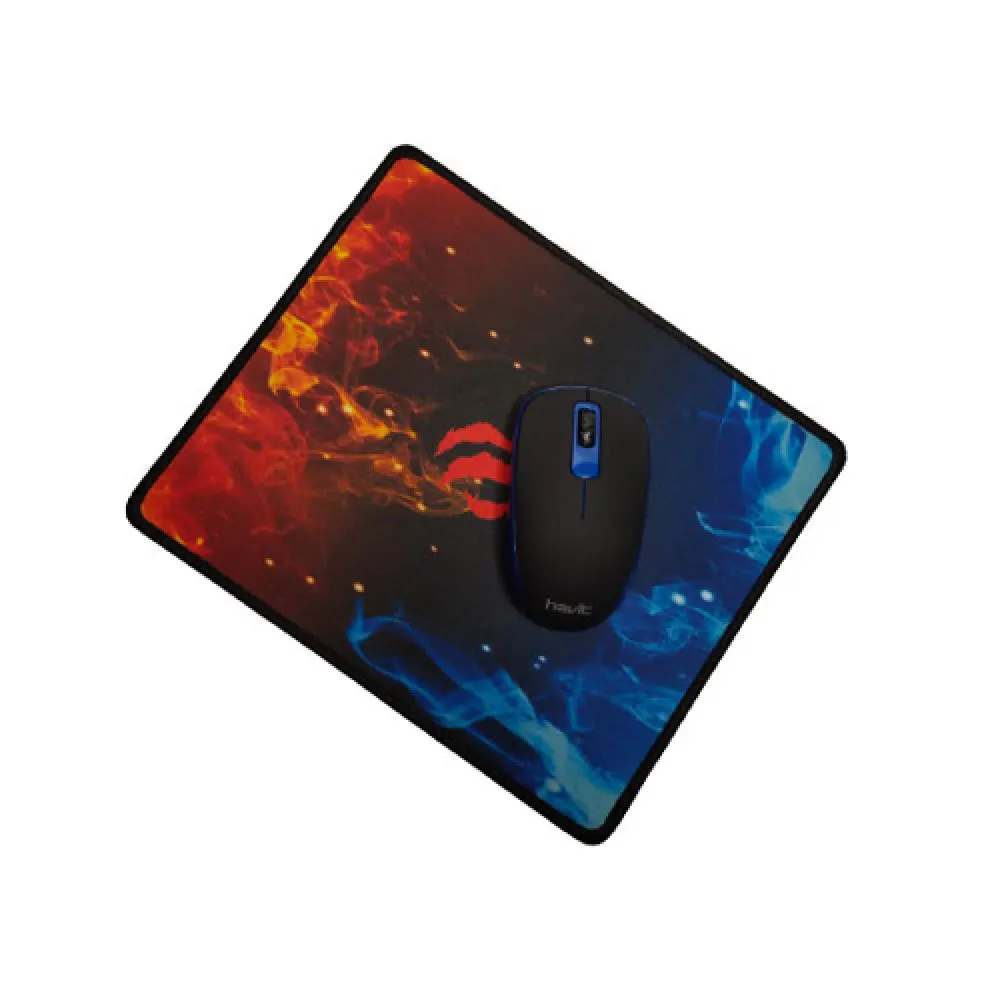 Havit HV-MP846 Gaming Mouse Pad – Fine Mesh Cloth, Non-Slip Rubber Base, Edge-Covered Design for Smooth Precision