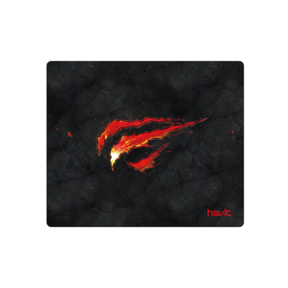 Havit HV-MP901 RGB Gaming Mousepad – Soft Cloth Surface, Non-Slip Rubber Base, Plug & Play RGB Lighting