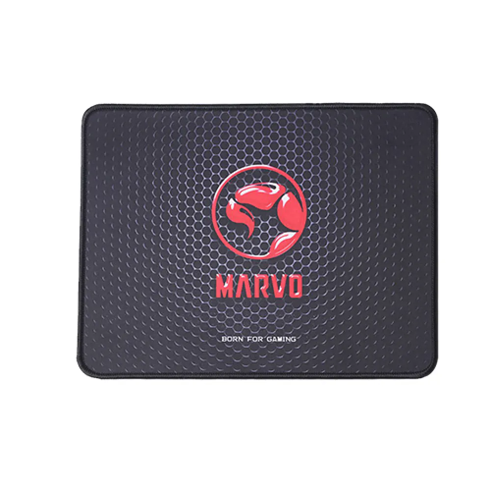 Marvo G46 Gaming Mousepad – Anti-Fray Stitched Edges, Enhanced Control, Compact Size