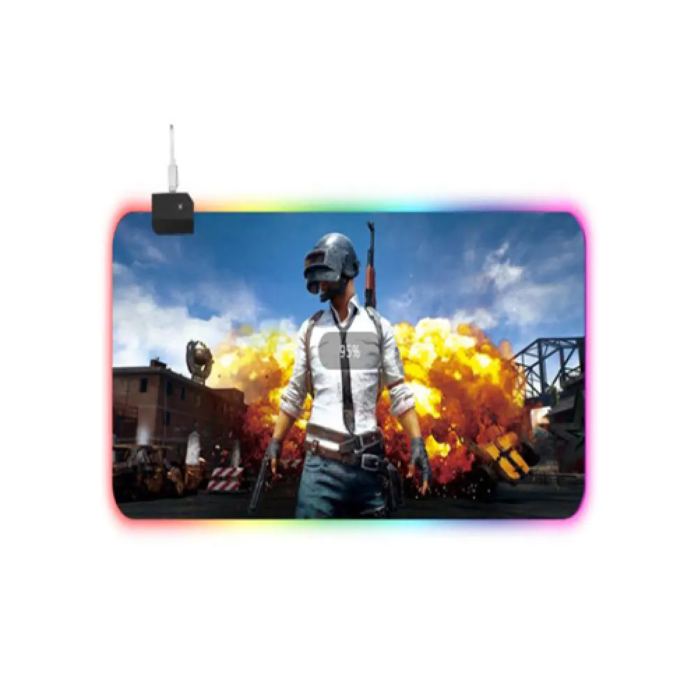 IMICE PD-07 RGB Gaming Mouse Pad – Water-Resistant, Non-Slip, Soft Cloth Surface, Static Absorption