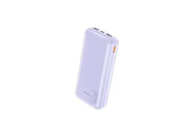 Awei P10K 20000mAh 12W Power Bank with Dual USB Output, Type-C Input, and Compact Design