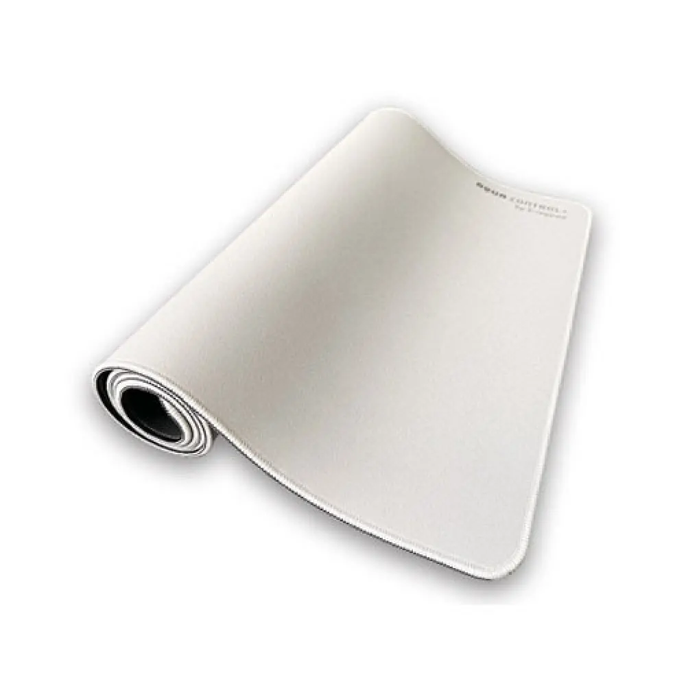 X-raypad Aqua Control Plus XL Gaming Mouse Pad (White) – High-Precision, Anti-Slip, Stitched Edges