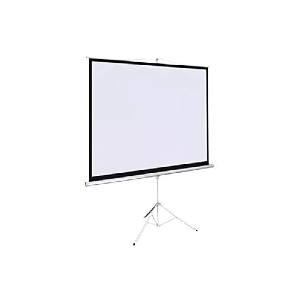 Super View 96 x 96 Inch Tripod Projector Screen – Portable, High-Quality Display for Home & Office