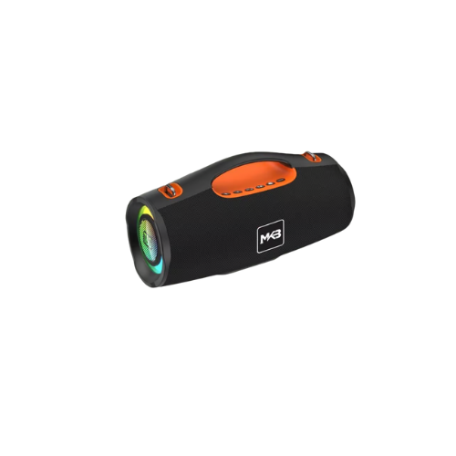 MKB SP5 Wireless Bluetooth Speaker – 12H Playtime, Bluetooth 5.0, IPX4 Water Resistance, LED Lights, Built-in Mic, Deep Bass & Portable Design