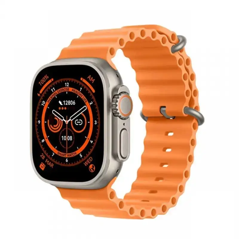 HK10 Pro Max Ultra Smart Watch – 2.02” HD IPS Display | Bluetooth Calling | IP68 Waterproof | NFC | Body Temp Monitor | Wireless Charging | Android & iOS Compatible